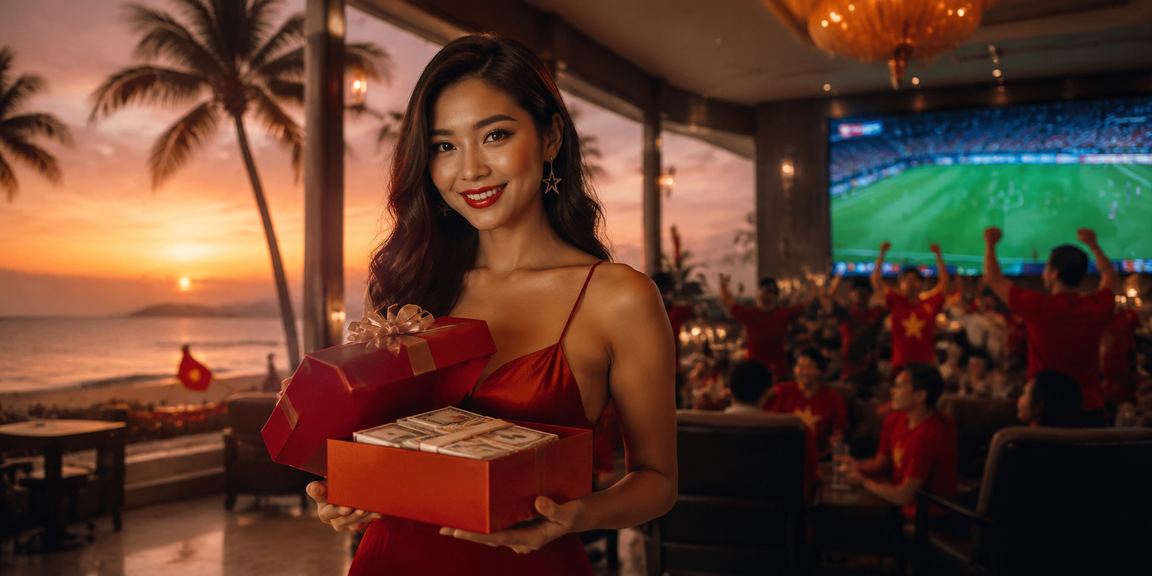 Người dùng thư giãn tại bãi biển Phú Quốc trong khi kiểm tra ứng dụng casino có trách nhiệm